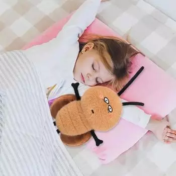 20 см плюшевая игрушка-таракан, забавный дизайн, насекомое, плюшевая мягкая короткая плюшевая ткань, полипропиленовый хлопок, наполнитель, новинка, подарок для девушки, парня, детей чёрный