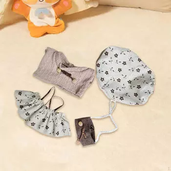 20 см плюшевая кукольная одежда, мода, плюшевые аксессуары, фотореквизит, мягкий, плюшевое платье