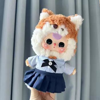 20 см плюшевая кукольная одежда стильные костюмы, самодельные наряды, аксессуары, реквизит для фотосессий, милые, cake dress