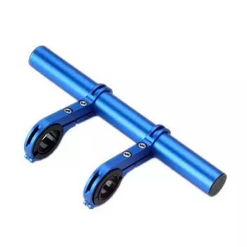 20 см съемный велосипедный руль удлиненный кронштейн крепление для фары велосипеда держатель компьютера стойка для лампы синий