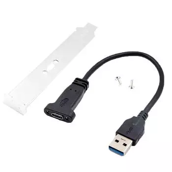 20 см USB A 3.0 Male To USB C Female Адаптер Кабели 5 Гбит/с Полезно для настольного ПК D