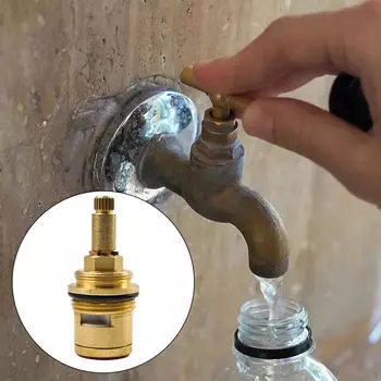 20 сменных керамических дисковых вставок для кранов, аксессуары для стержня, сантехника, ремонт, прочный Style A