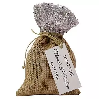 20 свадебных мешочков из мешковины, деревенские мешочки для вечеринок, затягивающиеся на шнурок с фирменной бумажной биркой, маленькие джутовые мешочки 4 x6.5 4 X 6.5 коричневый