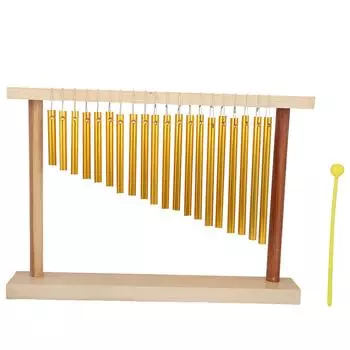 20?Тональные колокольчики для стола?Рядный ударный инструмент Детская музыкальная игрушка + молоток