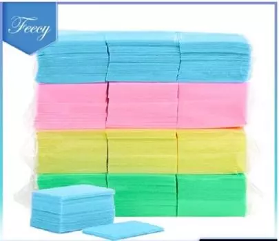 20 упаковок безворсовые салфетки Салфетки для снятия лака Гель салфетки для ногтей 550 шт./упак. Ватные подушечки для ногтей Маникюр Педикюр Протирочные подушечки для ногтей