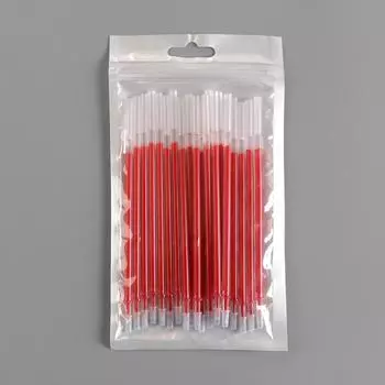 20 упаковок, сменный блок для шариковой ручки, тонкий наконечник, школьные канцелярские товары, новые, 10 мл 0.38mm 10ml красный