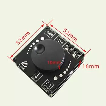 20 Вт + 20 Вт Bluetooth-совместимый цифровой усилитель мощности звука XY-AP15H класса 10 Вт ~ 200 Вт HiFi стерео USB/AUX звуковая карта App AMP