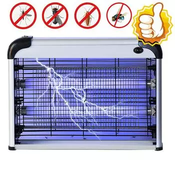 20 Вт из алюминиевого сплава для использования в помещении, противомоскитная лампа, светодиодная лампа для борьбы с вредителями и насекомыми One Size белый