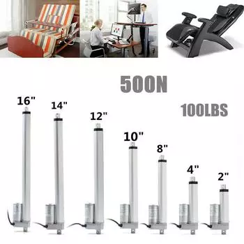 20 Вт линейный приводной двигатель электрический промышленный подъемный механизм открывания двери подъемный инструмент номинальная скорость изысканный 50mm/2 inch