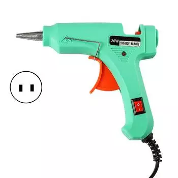 20 Вт нейлоновый пластиковый электрический термотемпературный клей DIY инструмент для ремонта *EU Plug белый