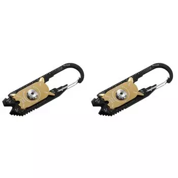 20 в 1 стальной гаечный ключ отвертка брелок портативный небольшой инструмент для использования на открытом воздухе