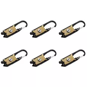 20 в 1 стальной гаечный ключ отвертка брелок портативный небольшой инструмент для использования на открытом воздухе