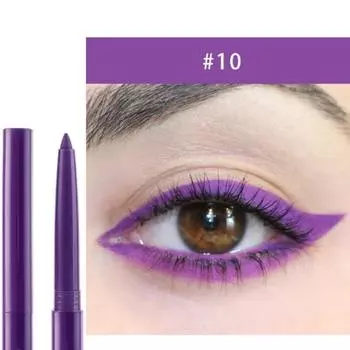 20 вариантов цвета, матовая подводка для глаз, гель-карандаш, легко носить, красочная, белая, желтая, синяя, подводка для глаз, ручка, крем, косметика для макияжа