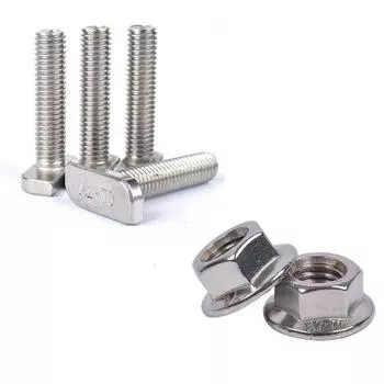 20 винтов с молотковой головкой M10 X 25 мм + 20 гаек A2 20pcs M10*25 screws+20pcs M10 nuts