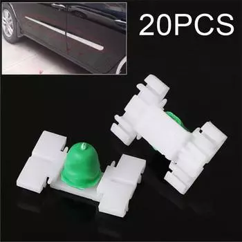 20 * зажим для боковой юбки внешней двери для BMW E36 E46 323 325 328 330
