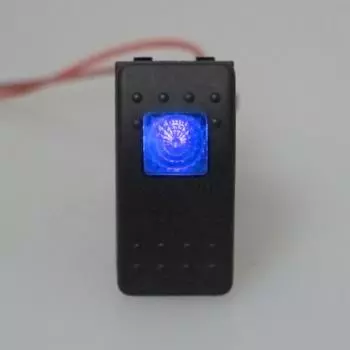 20A/12V Heavy Duty 4 pin Герметичный Водонепроницаемый Авто Лодка Морской Тумблер Лодка Электрооборудование