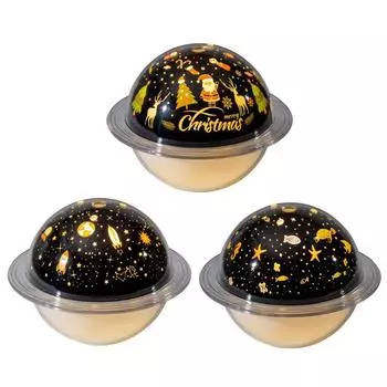 20cc Аккумуляторная планетарная лампа Ночной светильник Увлажнитель воздуха для дома, офиса, подарка Christmas