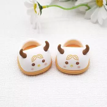 20cm Baby Clothes Cotton Board Shoes Cartoon Mini Shoes Birthday Gifts taurus