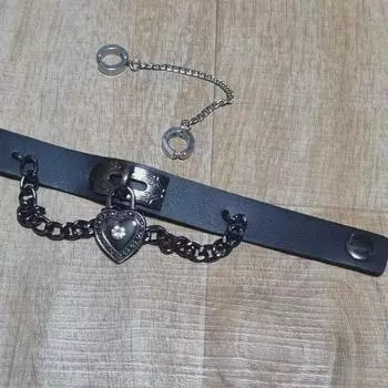 20cm Cotton Doll Clothes Accessory Heart Choker Earring Piercing Sell