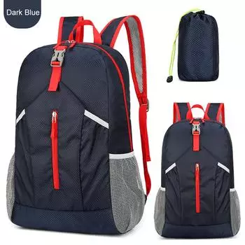 20л альпинистская сумка водонепроницаемый складной рюкзак для скалолазания на открытом воздухе велоспорт путешествия сверхлегкий походный рюкзак для мужчин и женщин озеро синий