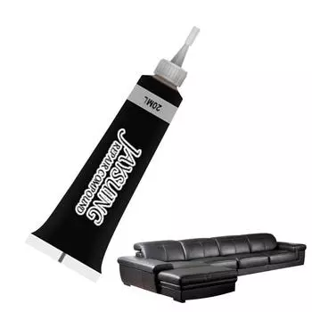 20 мл гель для ремонта кожи, набор для ухода за сиденьями автомобиля, краска для кожи, черный/белый крем для ремонта царапин на коже, 1 шт. инструменты чёрный