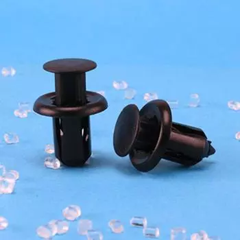 20pcs 10mm Hole Car Bumper Plastic Push Rivets Fastener Clips for Honda Car Door Trim Panel Retainer Fastener Kit