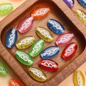 20 шт 17,5*9,5 мм эллипс мода одна стрела через сердце свободные бусины для изготовления ювелирных изделий своими руками браслет брелок ожерелье бисер аксессуары