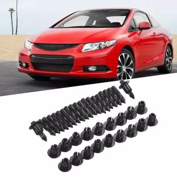 20Pcs 6mm Panel Fastener Clips Car Rivet Bike Fairing Trim Clamps For Honda For Suzuki For Kawasaki Fixed Clip CHINA