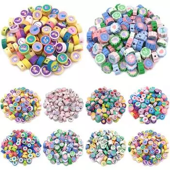 20 шт. 9-11 мм 5 Мягкая глина Мультяшные животные Дизайны Маленькие животные Моделирование для DIY Ожерелье Браслет Изготовление ювелирных изделий Материал ручной работы Аксессуары для ювелирных изделий Style 10 about 9-11mm 20pcs