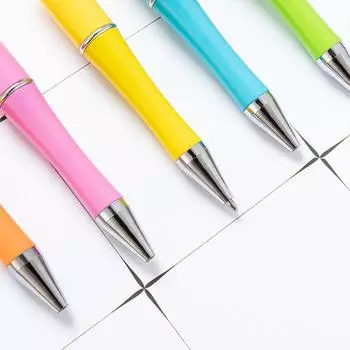 20pcs Beaded Pen Gift Ballpoint Pen DIY Ballpoint Pens Office Birthday Gifts Ballpoint Pens Gel Pens Mix Colors чёрный
