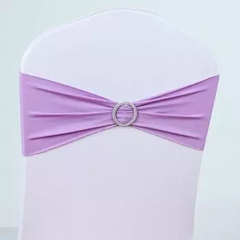 20PCS Chair Bows and Sashes Wedding Chair Decorations Stretch for Birthday Party Ceremony Bridal Baby Shower Chair Decorations красный