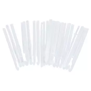 20Pcs Crystal Epoxy Mould DIY Knitting Sweaters Tools Making Silicone Craft Moulds