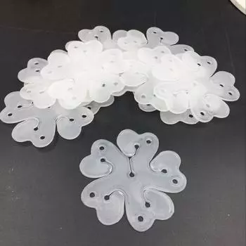 20pcs Double-layer Latex Balloon Clip, Fixed Balloon Holder Accessories, Suitable for Birthday Parties, DIY Balloons Decorations