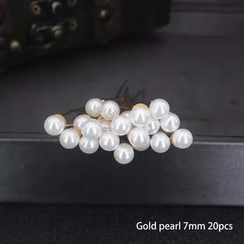 20PCS Fashion Pearls Wedding Hair Pins Clips Bridal Hair Jewelry Accessories Hairpins Handmade Pearl Headpieces Hair Decoration