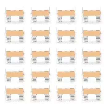 20Pcs High Quality Fusehold Holder Case with Transparent Cover Fit for 5*20