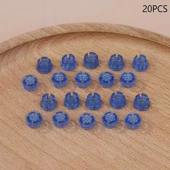20Pcs Lc6-7 Led Light Guide Cap 8Mm Lampshade Light-Emitting Diode Protective Cover Light Guide Column