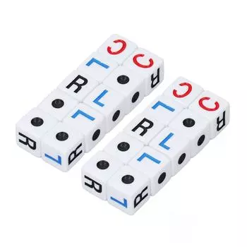 20pcs Left Right Center Dice Plastic Interesting Left Right Center Dice Game Set for Party Gathering