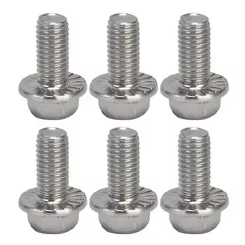 20Pcs M10x1.5 Screw Bolts A2?70 Stainless Steel Flanged Hex Head Bolt with Gasket DIN6921M10x60