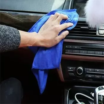 20Pcs Microfiber Towels Car Wash Drying Cloth Towels Household Cleaning Cloths Auto Detailing Polishing Cloth Home Clean Tools