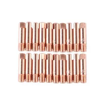 20pcs Nozzles Contact Tips Holders Welder fit for 15AK Welding Tool MIG Welder 1.2mm