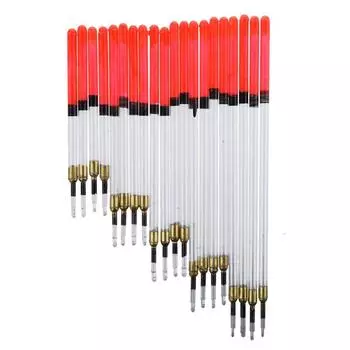 20pcs Sensitivity Floating Stem Super Buoyancy Floating Tubes Kits Fishing Float Ice Fishing 20pcs