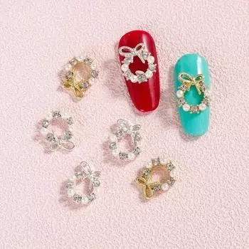 20 шт. Блестящие стразы Искусственный жемчуг Подвески - Основные материалы для бисероплетения и изготовления ювелирных изделий для чехла телефона, нейл-арта и DIY аксессуаров 20pcs