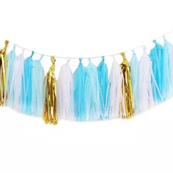 20PCSDIY баннер с кисточками для вечеринки, свадьбы, подарка ребенку на день рождения, баннер для украшения дома