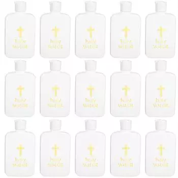 20шт 100мл бутылки для святой воды пластиковый контейнер для святой воды пустая святая вода