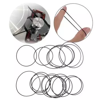 20шт. 70-100 мм микс кассетный ленточный приводной ремень новый ассорти общий ремень для рекордеров DVD привод