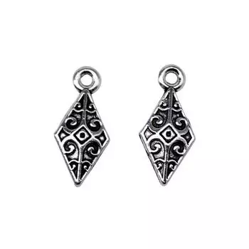 20шт подвески в виде шила кулон-подвеска античное серебро цвет 16х7мм