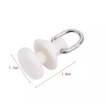 20шт занавес трек планер рельс занавес крюк ролики занавес треки аксессуары белый