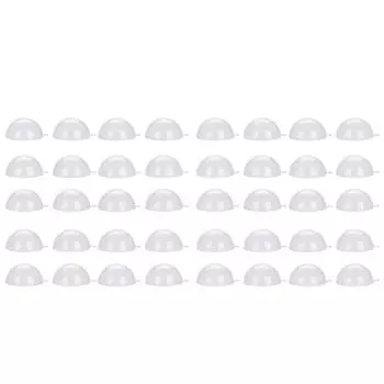 20шт заполняемые прозрачные пластиковые шары свадебные рождественские украшения украшения (5см)