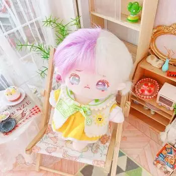 20 см модная плюшевая кукла нарядная без атрибутов мягкая игрушка-идол девушка гуманоид хлопковая игрушка детский подарок