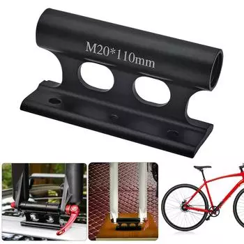 20x110 мм сквозная ось адаптер для крепления вилки велосипеда багажник на крышу автомобиля алюминиевый сплав багажник на крышу автомобиля адаптер A